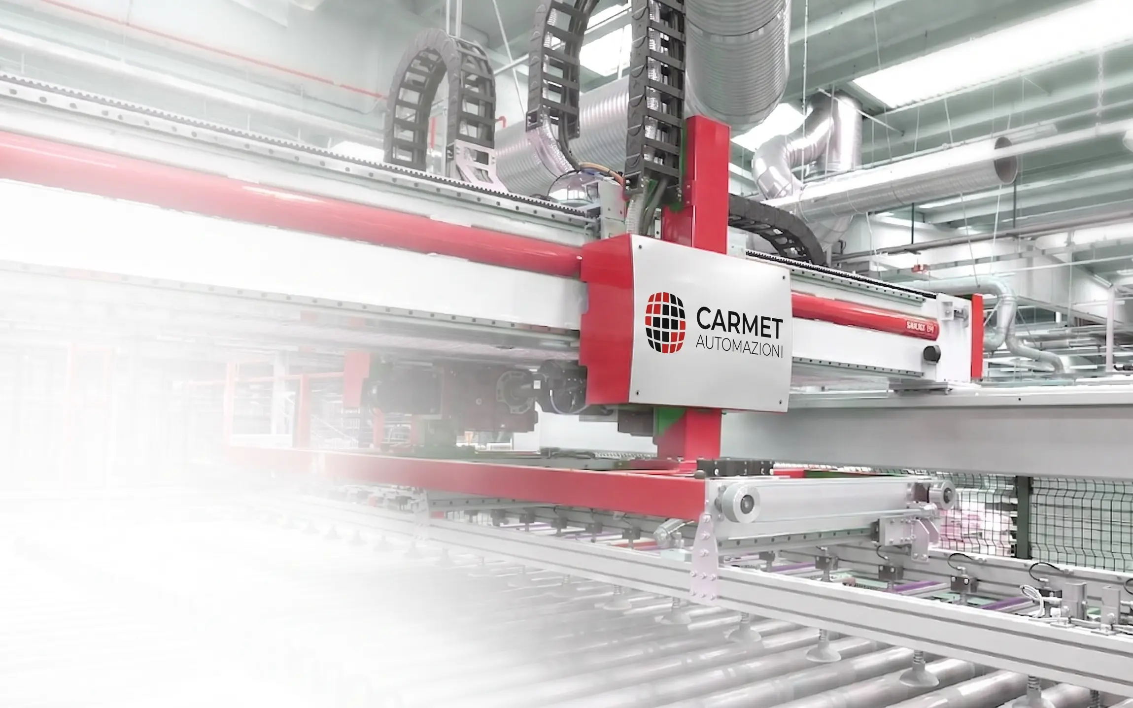 High performance batch size 1 automation line for furniture production.